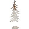 Clayre & Eef 5Y1258 Árbol Decorativo 29x14x75 cm Hierro Blanco Marrón Estilo Campestre
