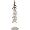 Clayre & Eef 5Y1258 Árbol Decorativo 29x14x75 cm Hierro Blanco Marrón Estilo Campestre