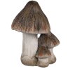 Clayre & Eef 6CE1766 Setas Decorativas Cerámica Marrón Blanco 10x8x13 cm