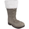 Clayre & Eef 6MG0047 Botas Decoración Navidad Gris 37x23x43 cm