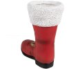 Clayre & Eef 6MG0048 Botas Decoración Navideña Rojo Blanco 32x19x36 cm