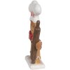 Clayre & Eef 6PR4275 Decoración Hombre de Jengibre Marrón Blanco 11x4x18 cm
