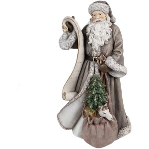 Clayre & Eef 6PR4282 Papá Noel Figura...