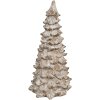 Clayre & Eef 6PR4289 Árbol decorativo Blanco Beige 9x9x18 cm Poliresina Estilo Campestre
