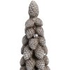 Clayre & Eef 6PR4297 Árbol decorativo marrón blanco Ø 8x24 cm Poliresina