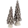 Clayre & Eef 6PR4297 Árbol decorativo marrón blanco Ø 8x24 cm Poliresina