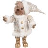 Clayre & Eef 65616 Oso Decorativo Beige 22x16x36 cm Estilo Campestre