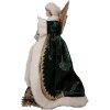 Clayre & Eef 65624 Ángel Decorativo Textil Beige Verde 20x15x28 cm