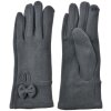 Juleeze JZGL0091G Guantes de invierno 9x23x1 cm gris con lazo