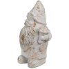 Clayre & Eef 6TE0551 Piedra decorativa enana color oro blanco 9x8x15 cm