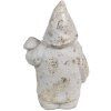 Clayre & Eef 6TE0551 Piedra decorativa enana color oro blanco 9x8x15 cm