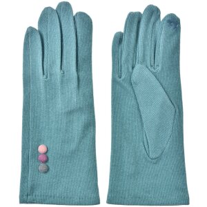 Juleeze JZGL0099 Guantes verde invierno 9x23x1 cm...