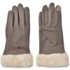 Juleeze JZGL0102KH Guantes Marrón 9x23x2 cm forro de piel sintética suave