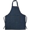 Clayre & Eef KT041.042 Delantal Azul 77x68 cm 100% Poliéster