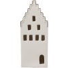 Clayre & Eef 6CE1598M Casa Decorativa LED Beige Dorado 7x6x16 cm Porcelana Estilo Country