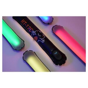 Aparo Air Tube HT-12C RGBWW Lámpara LED portátil recargable con batería regulable robusta