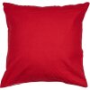 Clayre & Eef KT021.358 Funda de Cojín Rojo Blanco Motivo de Navidad 45x45 cm Poliéster
