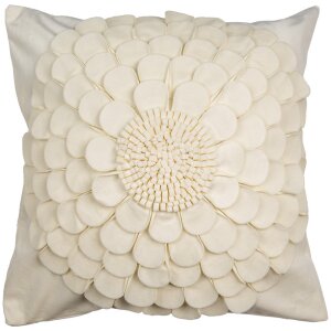 Clayre & Eef KT021.362 Funda de Cojín Beige...
