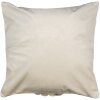 Clayre & Eef KT021.362 Funda de Cojín Beige Diseño Floral 45x45 cm Poliéster