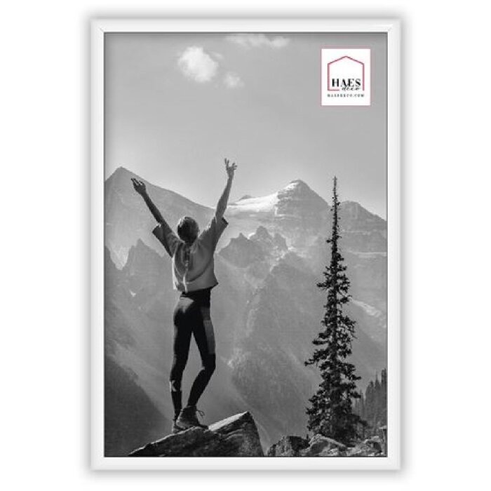 Haes Deco EF4W Easy Frame Marco de plástico blanco 20x30 cm