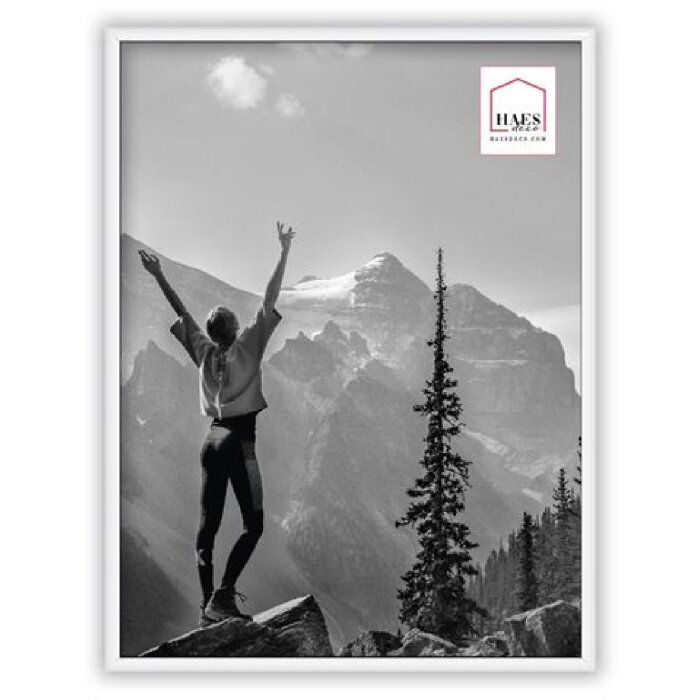 Marco de fotos de plástico Haes Deco EF5W Easy Frame Blanco 30x40 cm