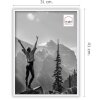 Marco de fotos de plástico Haes Deco EF5W Easy Frame Blanco 30x40 cm