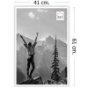 Marco de fotos de plástico Haes Deco EF9W Easy Frame Blanco 40x60 cm cristal artístico