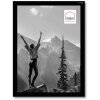 Haes Deco EF2B Easy Frame Marco de fotos de plástico negro 13x18 cm