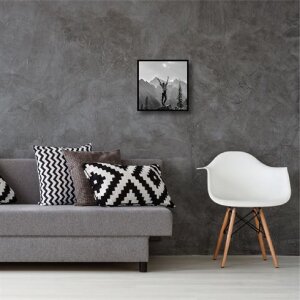 Marco de fotos de plástico Haes Deco EF13B Easy Frame Negro 30x30 cm