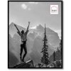 Marco de fotos de plástico Haes Deco EF7B Easy Frame Negro 40x50 cm montaje en pared