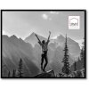 Marco de fotos de plástico Haes Deco EF7B Easy Frame Negro 40x50 cm montaje en pared