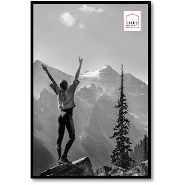 Marco de fotos de plástico Haes Deco EF9B negro 40x60 cm