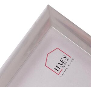 Marco de fotos de plástico Haes Deco EF9S Easy Frame Plata 40x60 cm