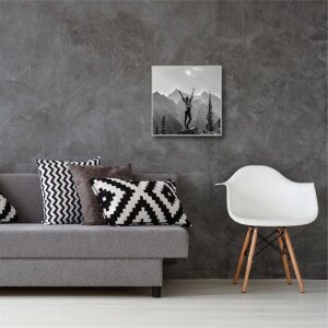 Haes Deco EF18S Easy Frame Marco de plástico plateado 50x50 cm