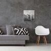 Haes Deco EF18S Easy Frame Marco de plástico plateado 50x50 cm