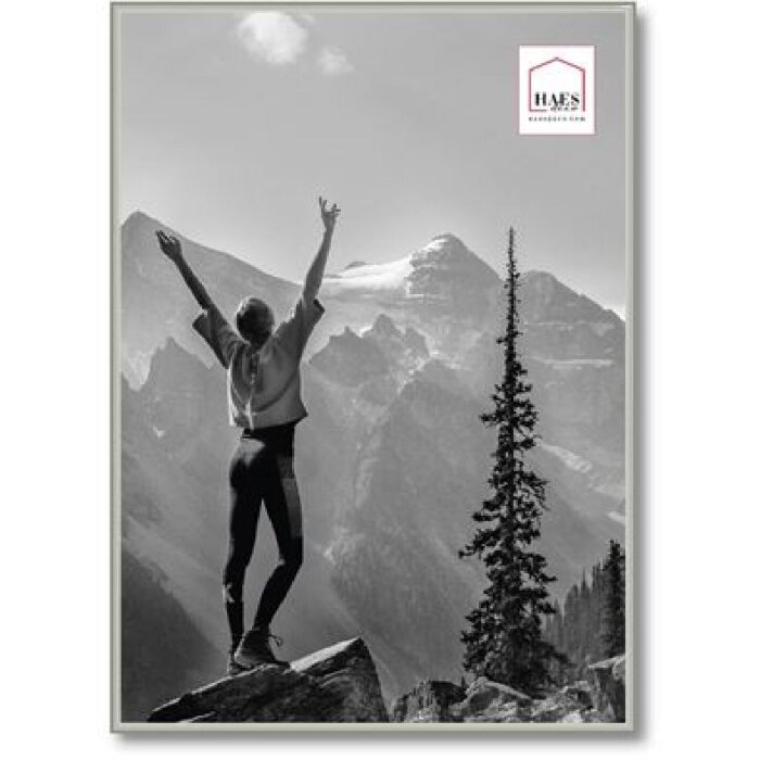 Marco de fotos de plástico Haes Deco EF8S Easy Frame Plata 50x70 cm