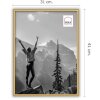 Marco de fotos de plástico Haes Deco Easy Frame Oro 30x40 cm