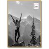 Marco de fotos de plástico Haes Deco EF8G Easy Frame Gold 50x70 cm para montaje en pared