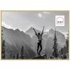 Marco de fotos de plástico Haes Deco EF8G Easy Frame Gold 50x70 cm para montaje en pared