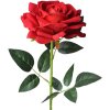 Flor Artificial Clayre & Eef Rosa 5PL0106R Rojo Verde Ø12x76 cm Decoración Fácil de Cuidar