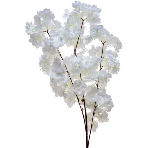 Clayre & Eef 5PL0108W Rama decorativa con flores...