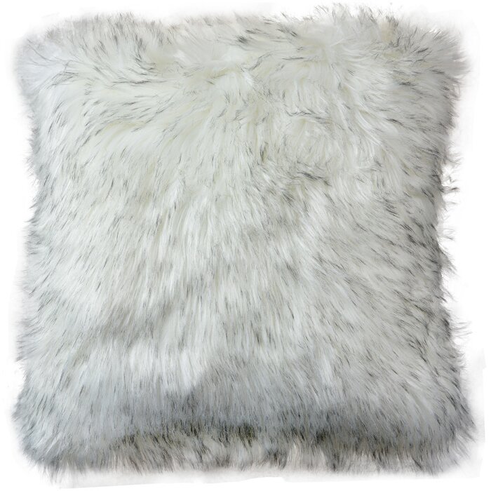 Clayre & Eef KT021.350 Funda de cojín 45x45 cm Blanco Gris Sintético