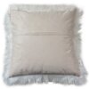 Clayre & Eef KT021.350 Funda de cojín 45x45 cm Blanco Gris Sintético