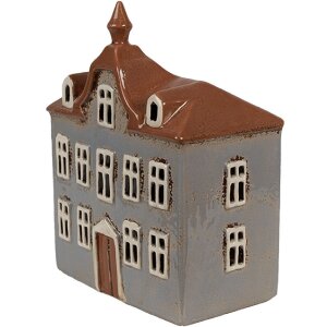 Clayre & Eef 6CE1883 Portavelas Casa Cerámica...