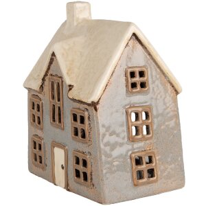 Clayre & Eef 6CE1899 Portavelas Casa Cerámica...