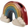Clayre & Eef 6CE1865 Decoración Maceta Flor Cerámica Multicolor 26x9x16 cm