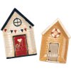 Clayre & Eef 6CE1867 Plato Amarillo Beige 25x17x3 cm Cerámica Estilo Campestre