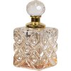 Clayre & Eef 6GL5018 Frasco de perfume vidrio 3x3x7 cm