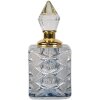 Clayre & Eef 6GL5020 Frasco Perfume Vidrio Transparente 3x3x8 cm