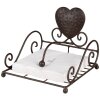 Clayre & Eef 73086 Servilletas de Papel Love Blanco 33x33 cm 20 piezas